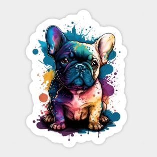 French Bulldog Puppy Frenchy doggy dog Sticker